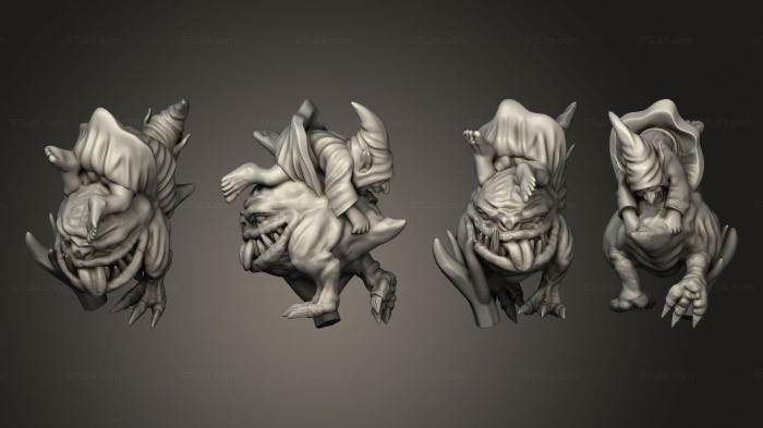 Military figurines (Squig Hopper  05, STKW_13118) 3D models for cnc