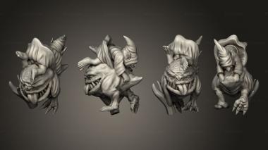 Military figurines Squig Hopper  05 3d model