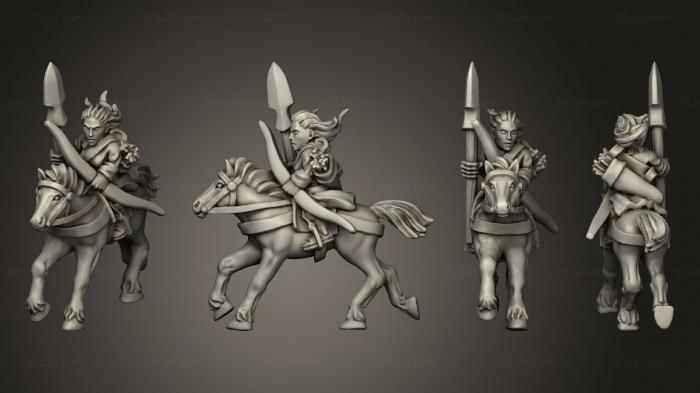 Military figurines (squires 02, STKW_13121) 3D models for cnc