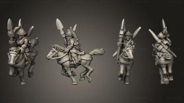 Military figurines squires 03 3d model