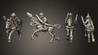 Military figurines squires 05 3d model