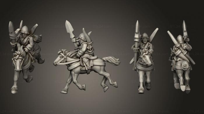 Military figurines (squires 06, STKW_13125) 3D models for cnc