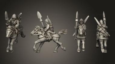 Military figurines squires 09 3d model