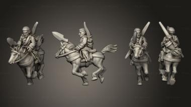 Military figurines squires 12 3d model