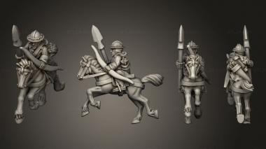Military figurines squires 13 3d model