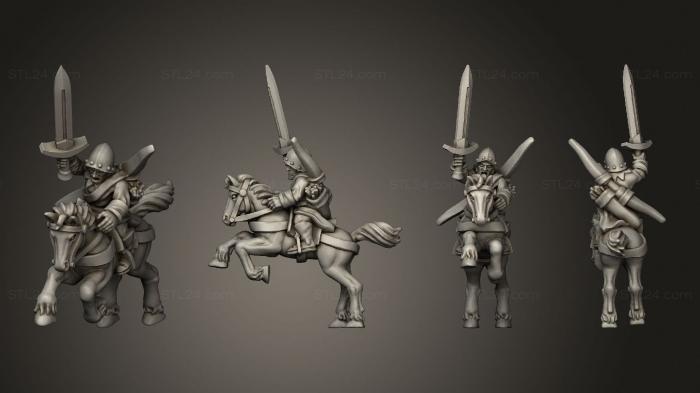 Military figurines (squires 15, STKW_13132) 3D models for cnc