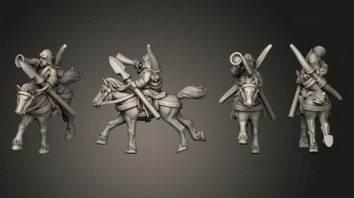 Military figurines (squires 17, STKW_13133) 3D models for cnc