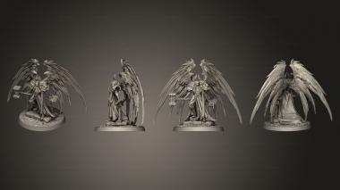 Military figurines St Angerion Great Lord of Smite 3d model