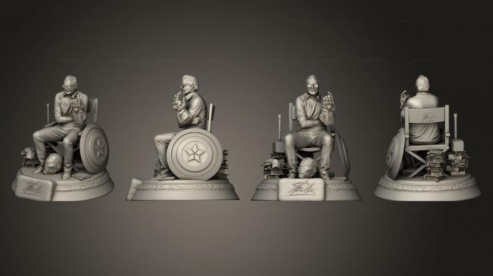 Military figurines (Stan Lee Tribute, STKW_13140) 3D models for cnc