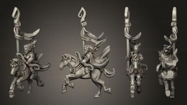 Military figurines STANDARD BEARER 01 3d model