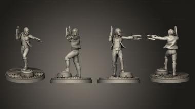 Military figurines Star Panther 2 3d model