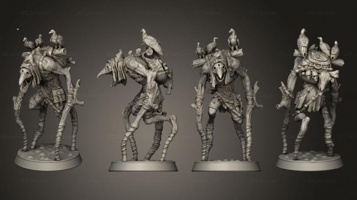 Military figurines (Stilt Walker, STKW_13207) 3D models for cnc
