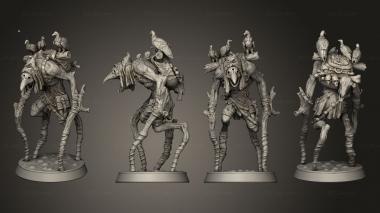 Military figurines Stilt Walker 3d model