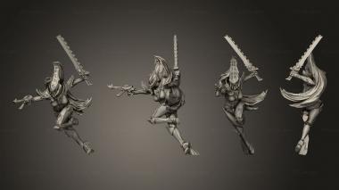 Military figurines Stinger Infiltators B 3d model