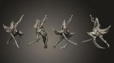 Military figurines Stinger Infiltators C 3d model