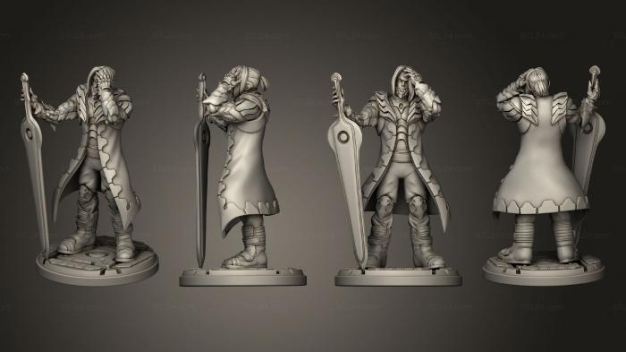 Military figurines (Stinger Renard Cyberpunk Street Samurai, STKW_13214) 3D models for cnc