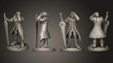 Military figurines Stinger Renard Cyberpunk Street Samurai 3d model