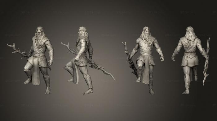 Military figurines (Storm Giant Lord Huge, STKW_13219) 3D models for cnc