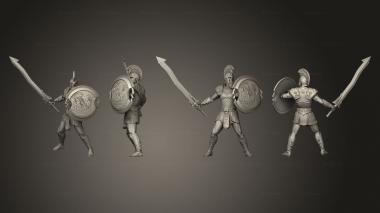 Military figurines Storm Giant Warrior Huge 3d model