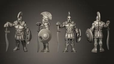 Military figurines Storm Giant with Sword 3d model