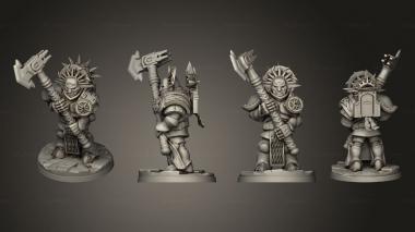 Military figurines Stormcast Eternals 02 3d model