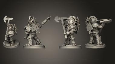 Military figurines Stormcast Eternals 2 3d model