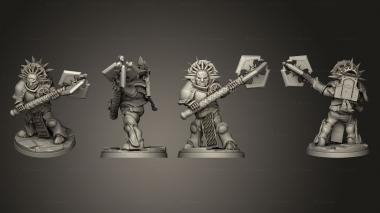 Military figurines Stormcast Eternals 03 3d model
