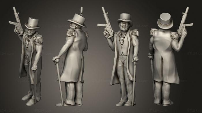 Military figurines (Stretch Goals baron, STKW_13240) 3D models for cnc