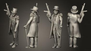 Military figurines Stretch Goals baron 3d model