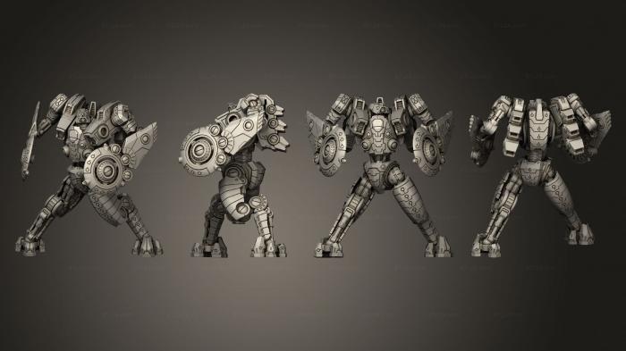 Military figurines (Sturgeon Raws, STKW_13244) 3D models for cnc