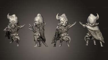 Military figurines Sucron Druid 3d model