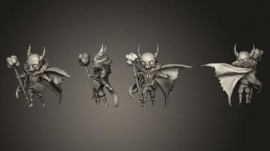 Military figurines Sucron Warlock 3d model