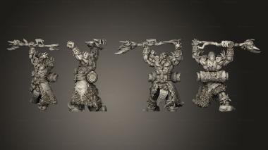Military figurines Sulgha Sorcerer Orc  02 3d model