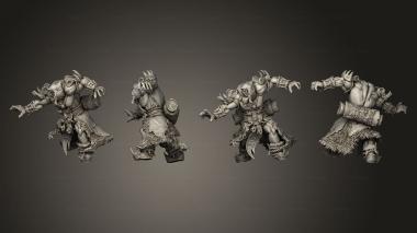Military figurines Sulgha Sorcerer Orc  06 3d model