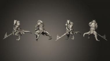Military figurines Sunathaer Caex 3d model