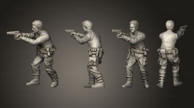 Military figurines survivor series tim 3d model