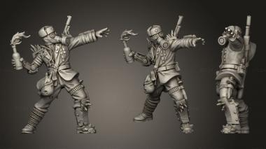 Military figurines Kolotov From Wasteland 3d model