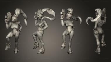 Military figurines susana zerosuit 3d model