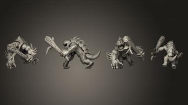 Military figurines Swamp Abomination Tree Branch Large 3d model