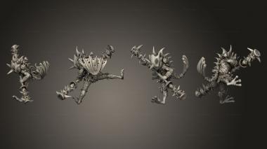 Military figurines Swamp Bullywug C Body 3d model