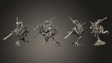 Military figurines Swamp Korl Body 3d model