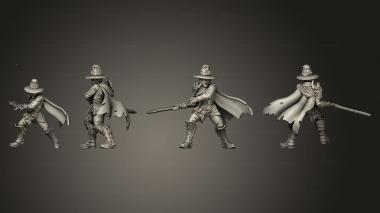 Military figurines Swamp Regan Barlow Body 3d model
