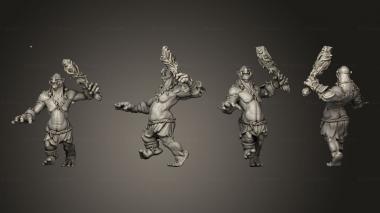 Military figurines Swamp Troll Smash 3d model
