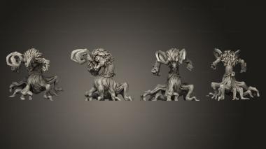 Military figurines Swamp Verdant Sentinel B 3d model