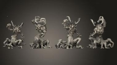 Military figurines Swamp Verdant Sentinel C 3d model