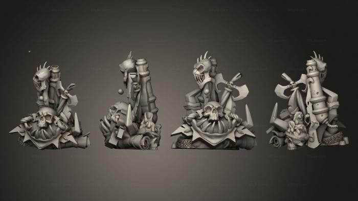 Military figurines (Swamp Weapons Pile A, STKW_13354) 3D models for cnc