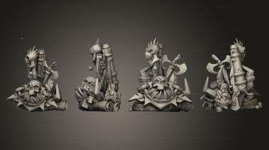 Military figurines Swamp Weapons Pile A 3d model