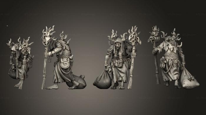 Military figurines (Swamp Witch Body 001, STKW_13355) 3D models for cnc