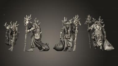 Military figurines Swamp Witch Body 001 3d model