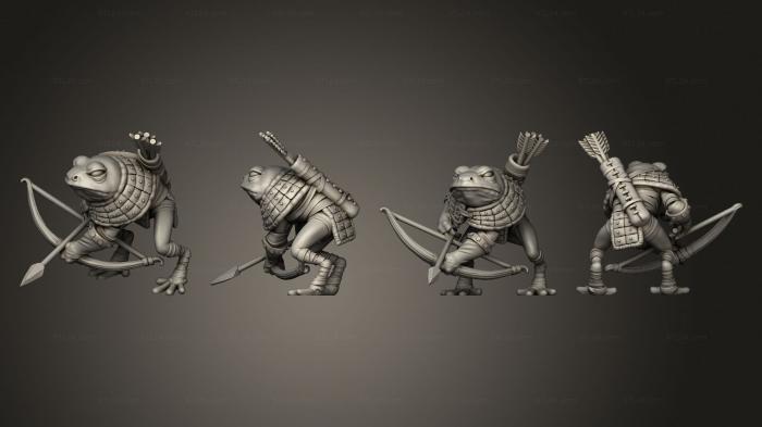 Military figurines (Swamps Croak the Ambusher 004, STKW_13362) 3D models for cnc